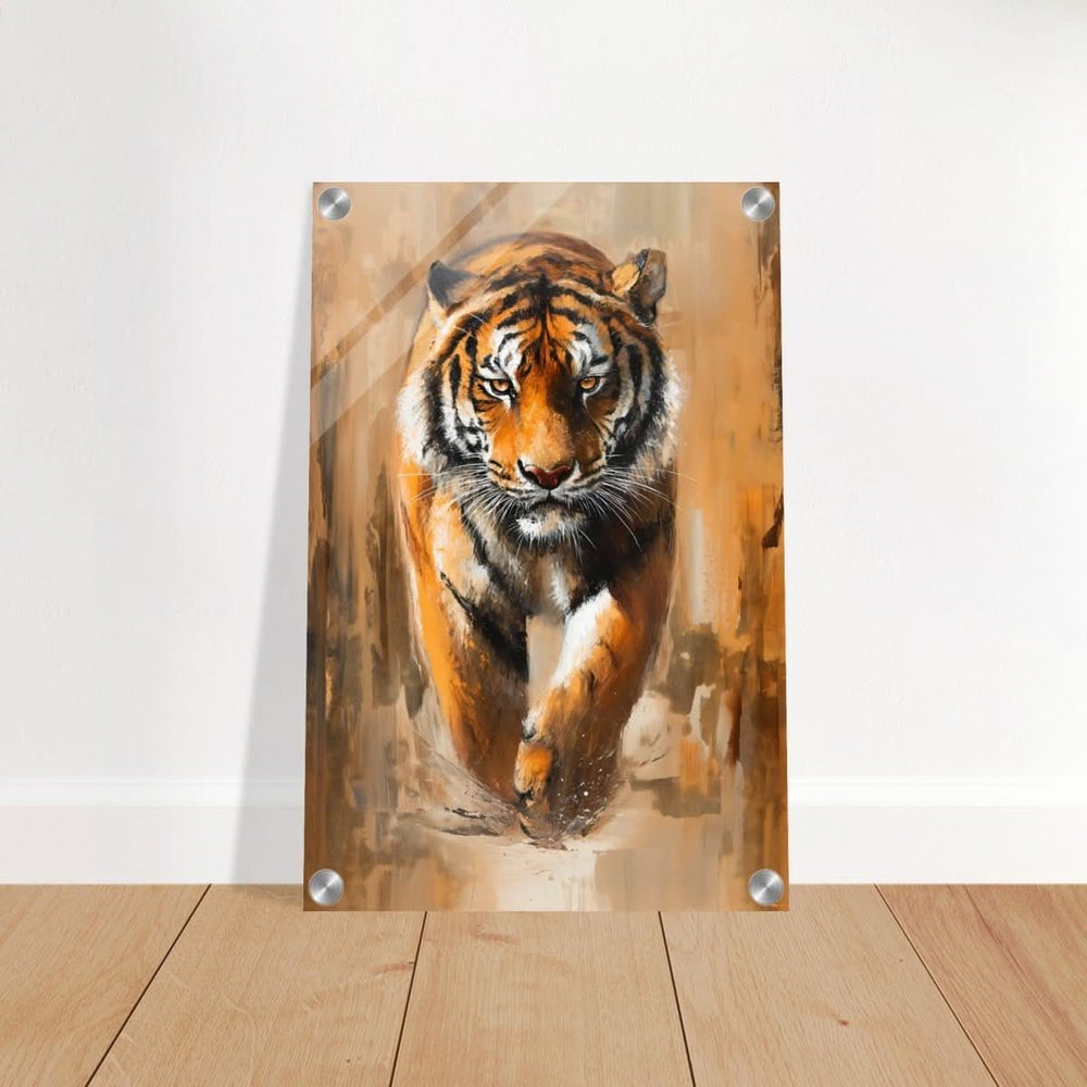 Da Vinci Nature Wall art | Wildlife | Tiger - Acrylic Print - 30x45 cm / 12x18″ -