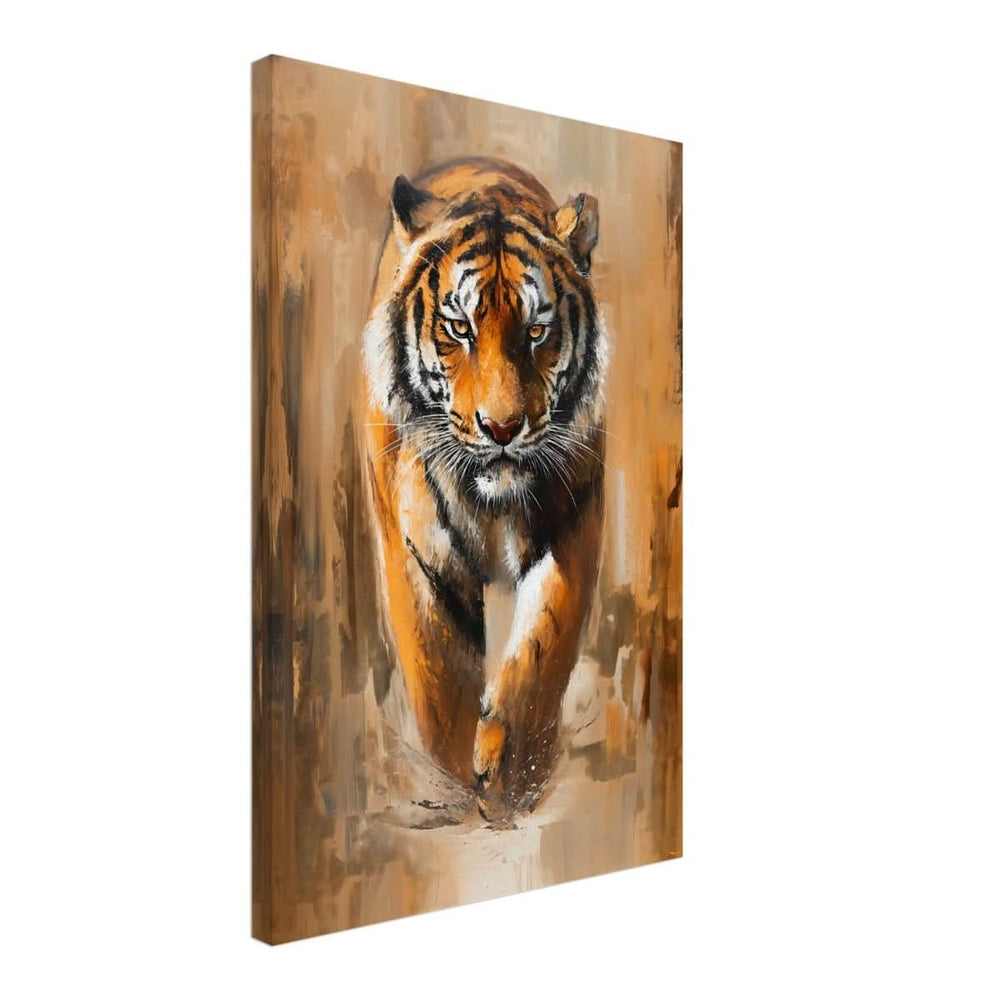 Da Vinci Nature Wall art | Wildlife | Tiger - Canvas - 40x60 cm / 16x24″ - Slim
