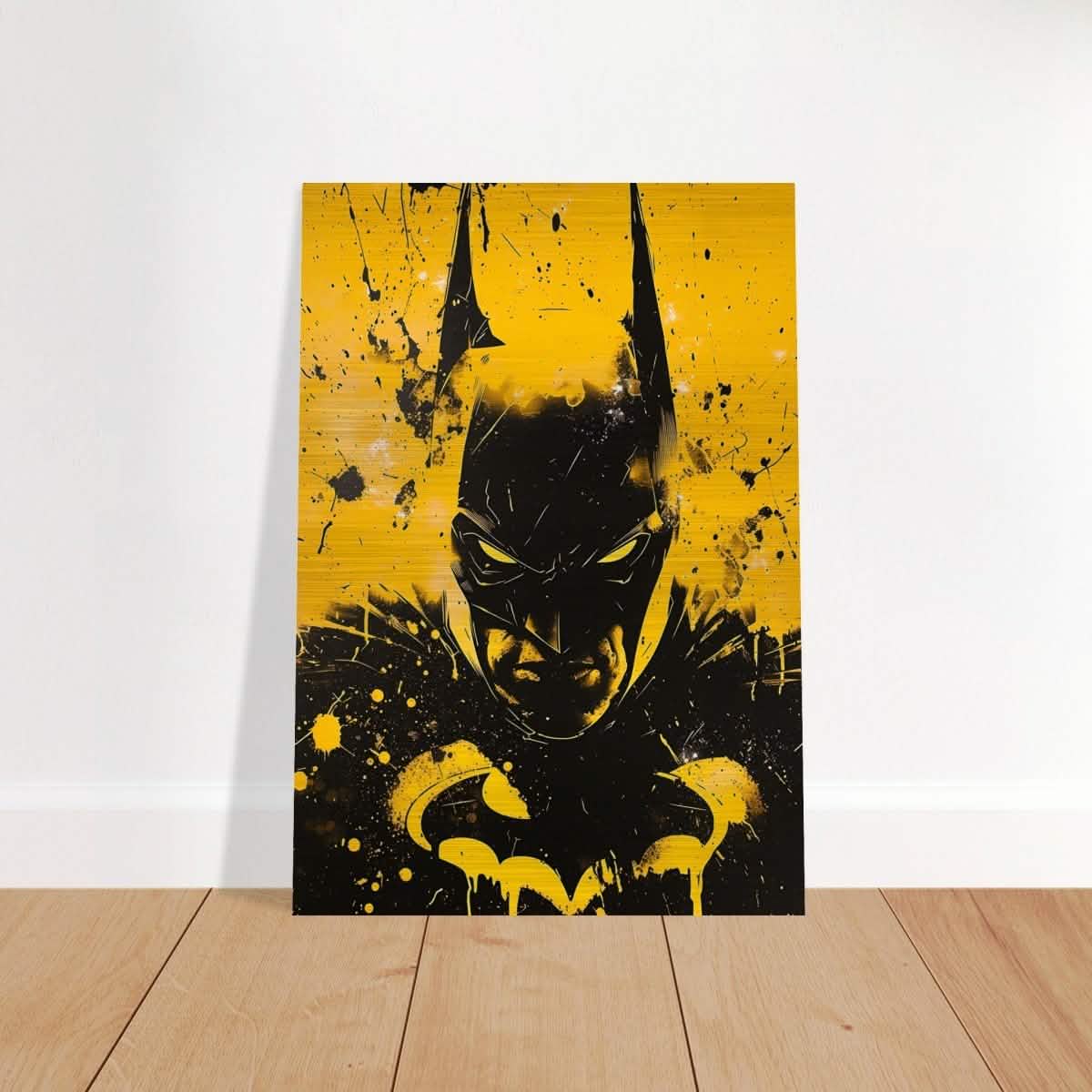 Da Vinci Pop Art Wall art | Batman - Brushed Aluminum Print - 70x100 cm / 28x40″ -