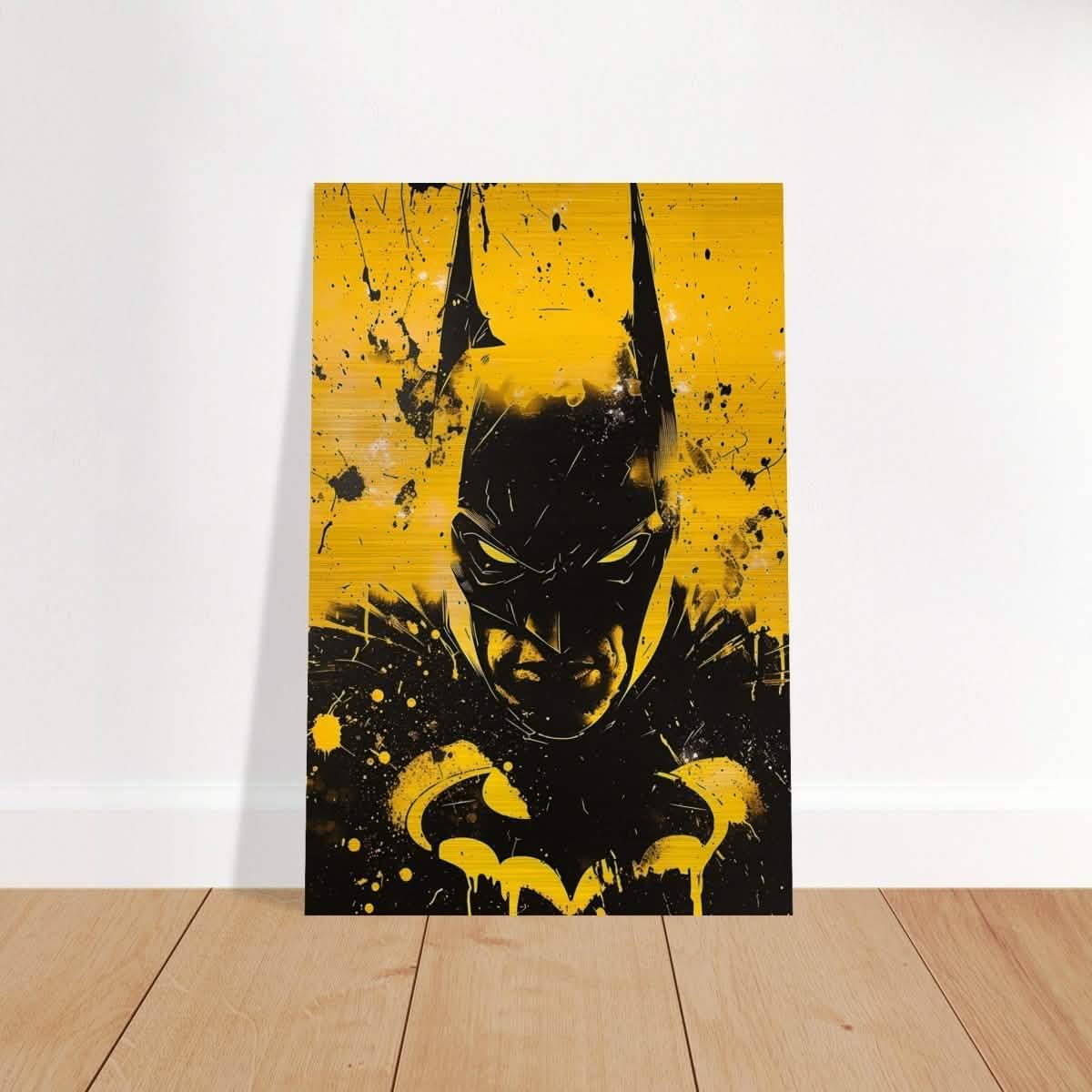 Da Vinci Pop Art Wall art | Batman - Brushed Aluminum Print - 40x60 cm / 16x24″ -