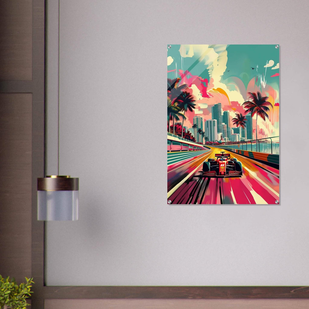 Da Vinci Pop Art Wall Art | Cars - Acrylic Print - 70x100 cm / 28x40″ -