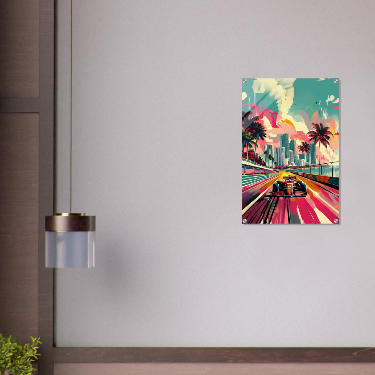 Da Vinci Pop Art Wall Art | Cars - Acrylic Print - 50x75 cm / 20x30″ -