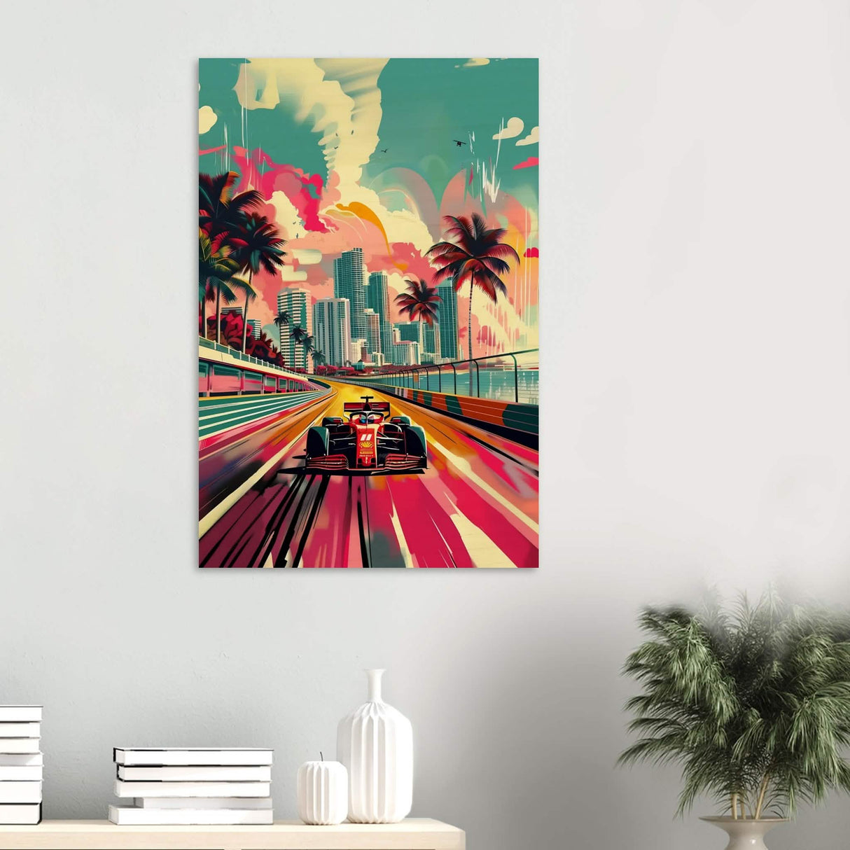 Da Vinci Pop Art Wall Art | Cars - Wood Prints - 60x90 cm / 24x36″ - 10 mm