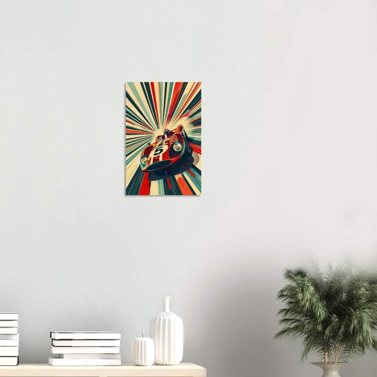 Da Vinci Pop Art Wall Art | Car - Wood Prints - 30x45 cm / 12x18″ - 20 mm