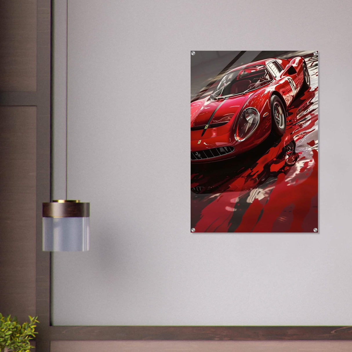 Da Vinci Pop Art Wall Art | Car - Acrylic Print - 70x100 cm / 28x40″ -