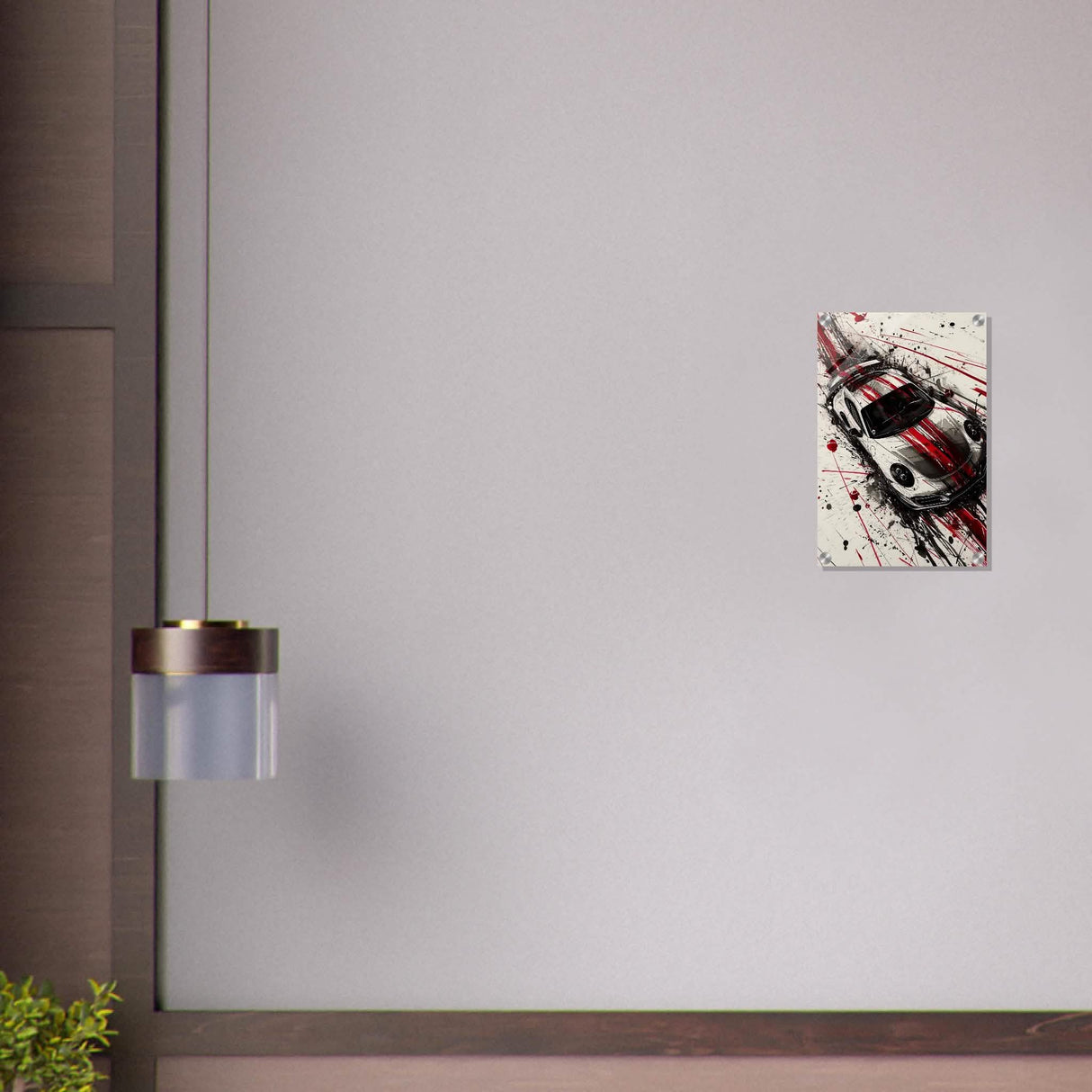 Da Vinci Pop Art Wall Art | Car - Acrylic Print - 30x45 cm / 12x18″ -