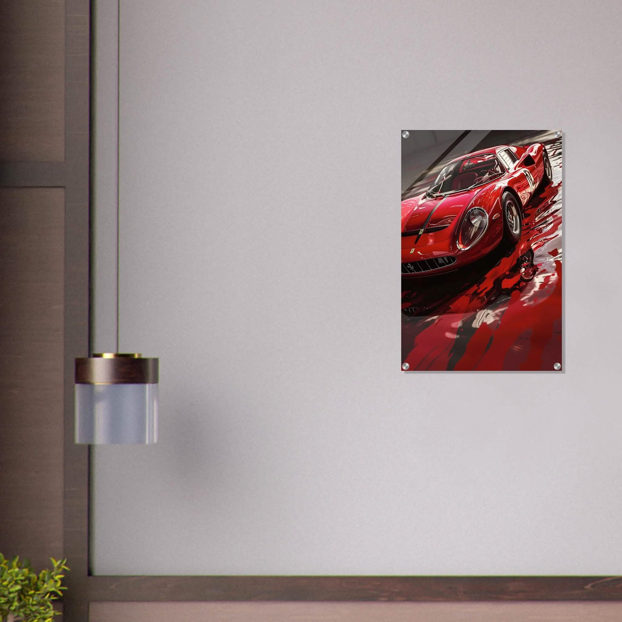 Da Vinci Pop Art Wall Art | Car - Acrylic Print - 50x75 cm / 20x30″ -