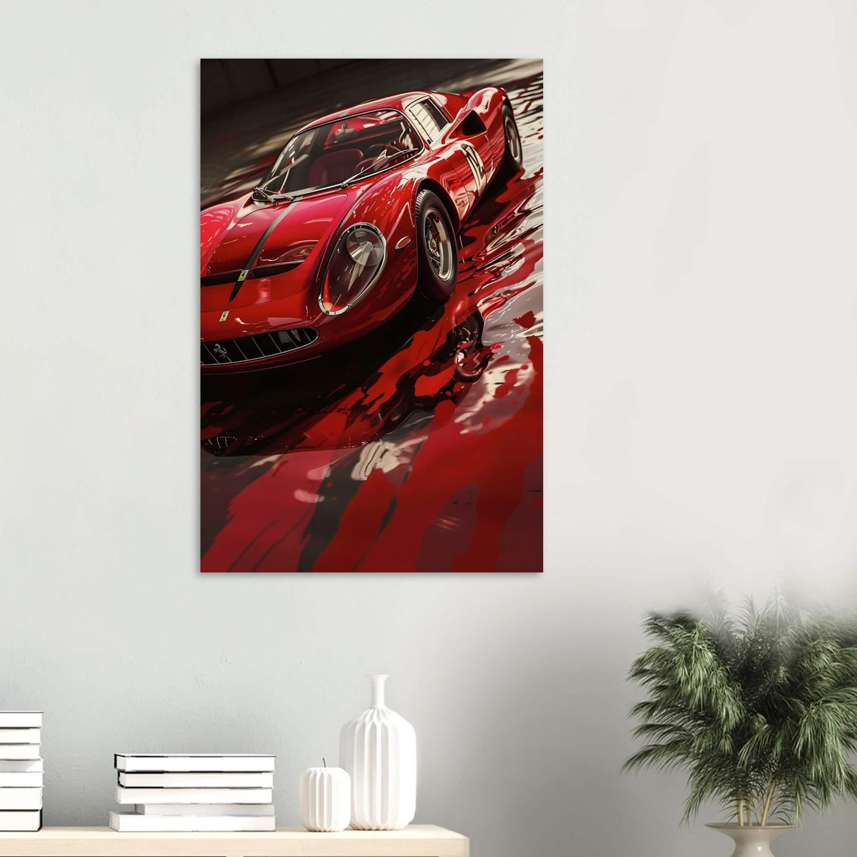 Da Vinci Pop Art Wall Art | Car - Wood Prints - 60x90 cm / 24x36″ - 10 mm