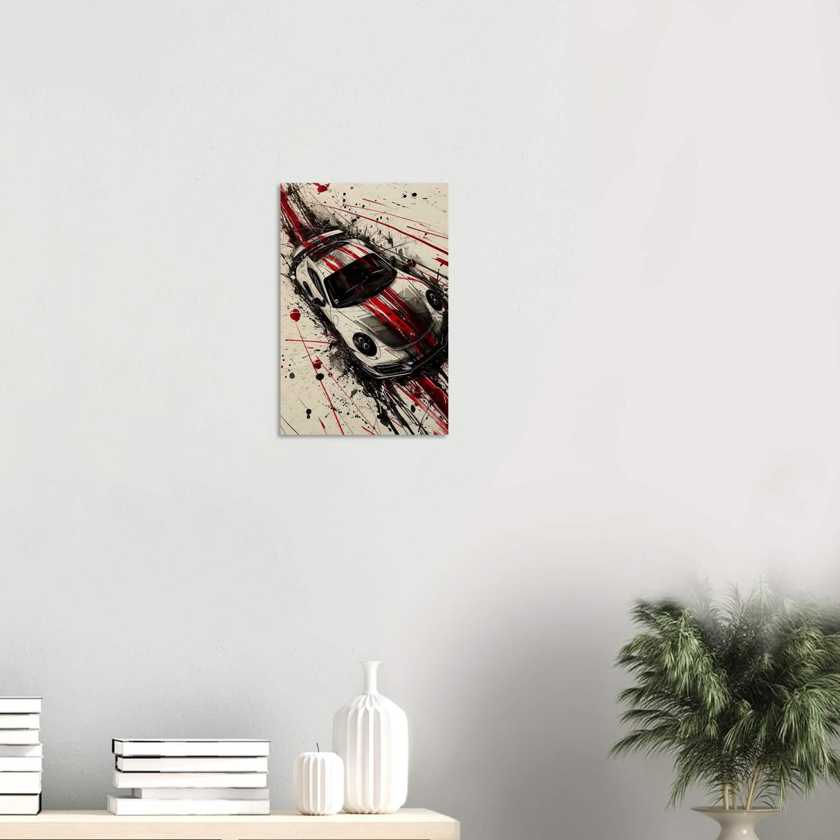 Da Vinci Pop Art Wall Art | Car - Wood Prints - 30x45 cm / 12x18″ - 10 mm