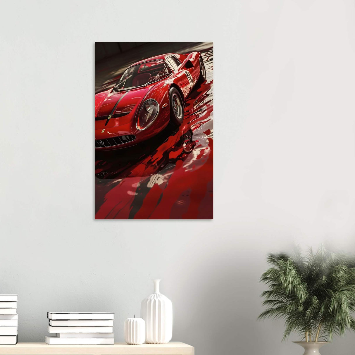 Da Vinci Pop Art Wall Art | Car - Wood Prints - 50x75 cm / 20x30″ - 10 mm