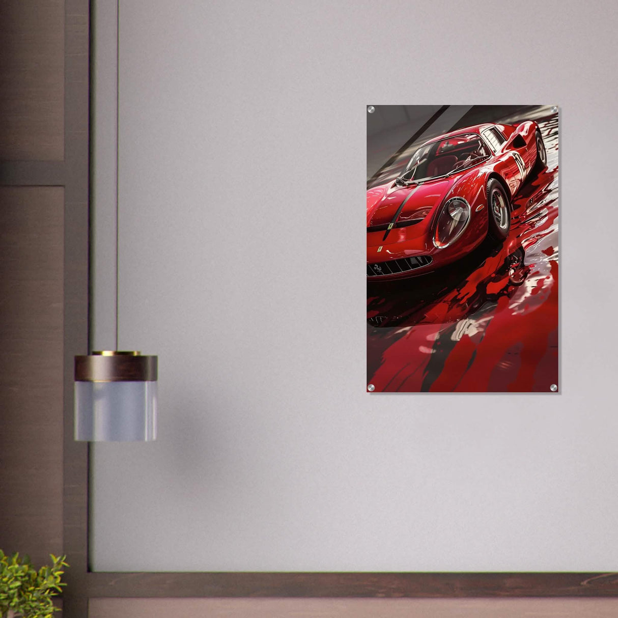 Da Vinci Pop Art Wall Art | Car - Acrylic Print - 60x90 cm / 24x36″ -