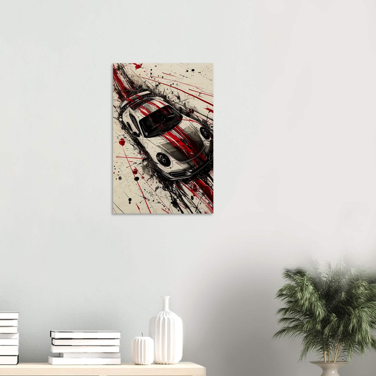 Da Vinci Pop Art Wall Art | Car - Wood Prints - 40x60 cm / 16x24″ - 20 mm