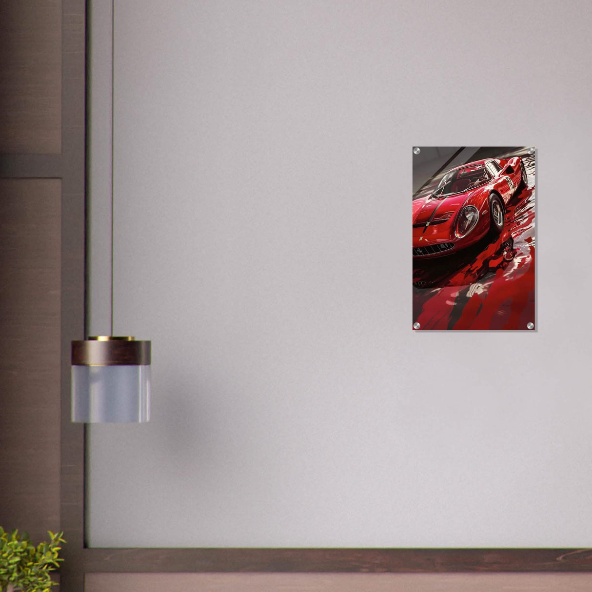 Da Vinci Pop Art Wall Art | Car - Acrylic Print - 40x60 cm / 16x24″ -