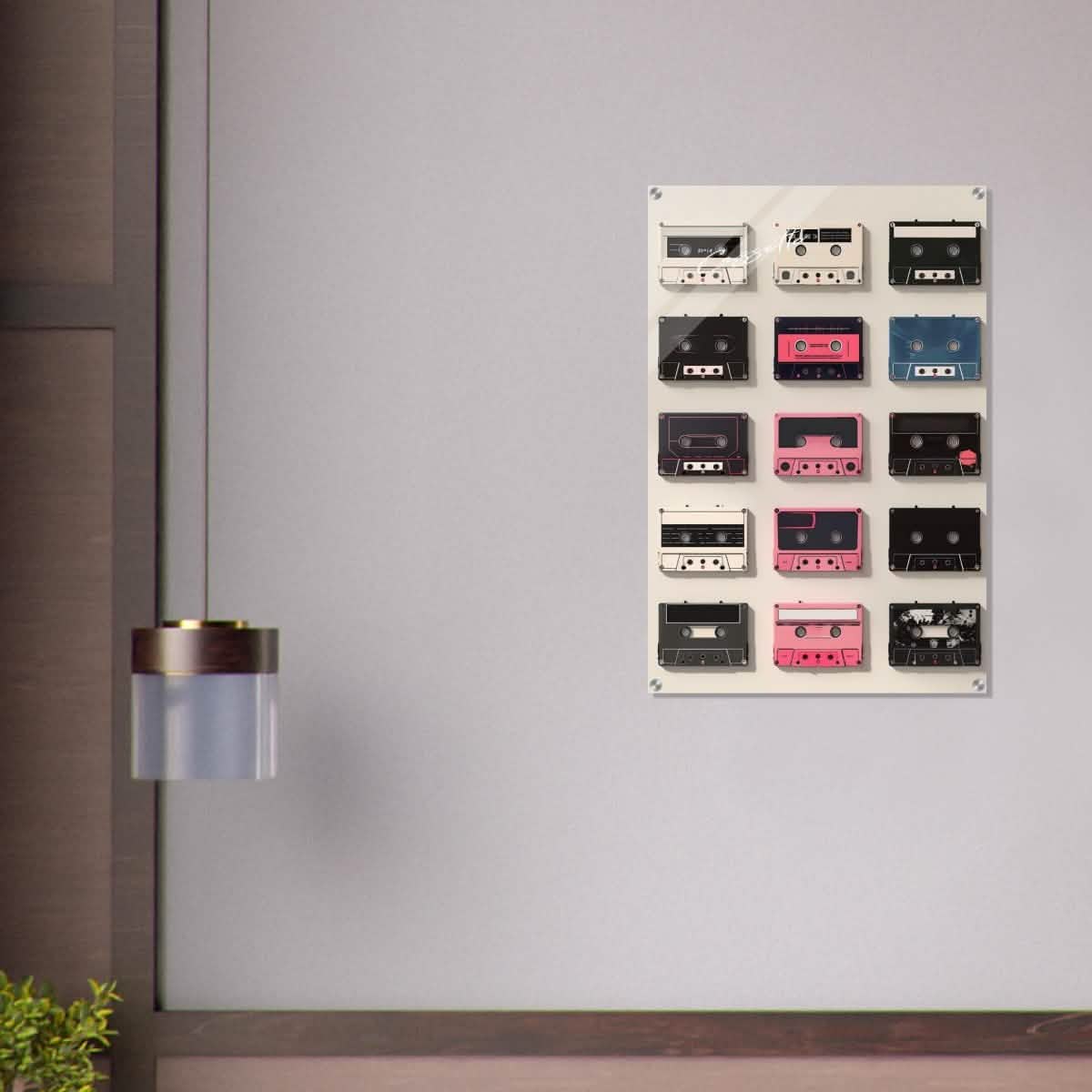 Da Vinci Pop Art Wall art | Cassette - Acrylic Print - 60x90 cm / 24x36″ -