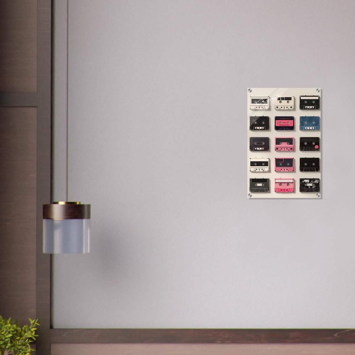 Da Vinci Pop Art Wall art | Cassette - Acrylic Print - 40x60 cm / 16x24″ -