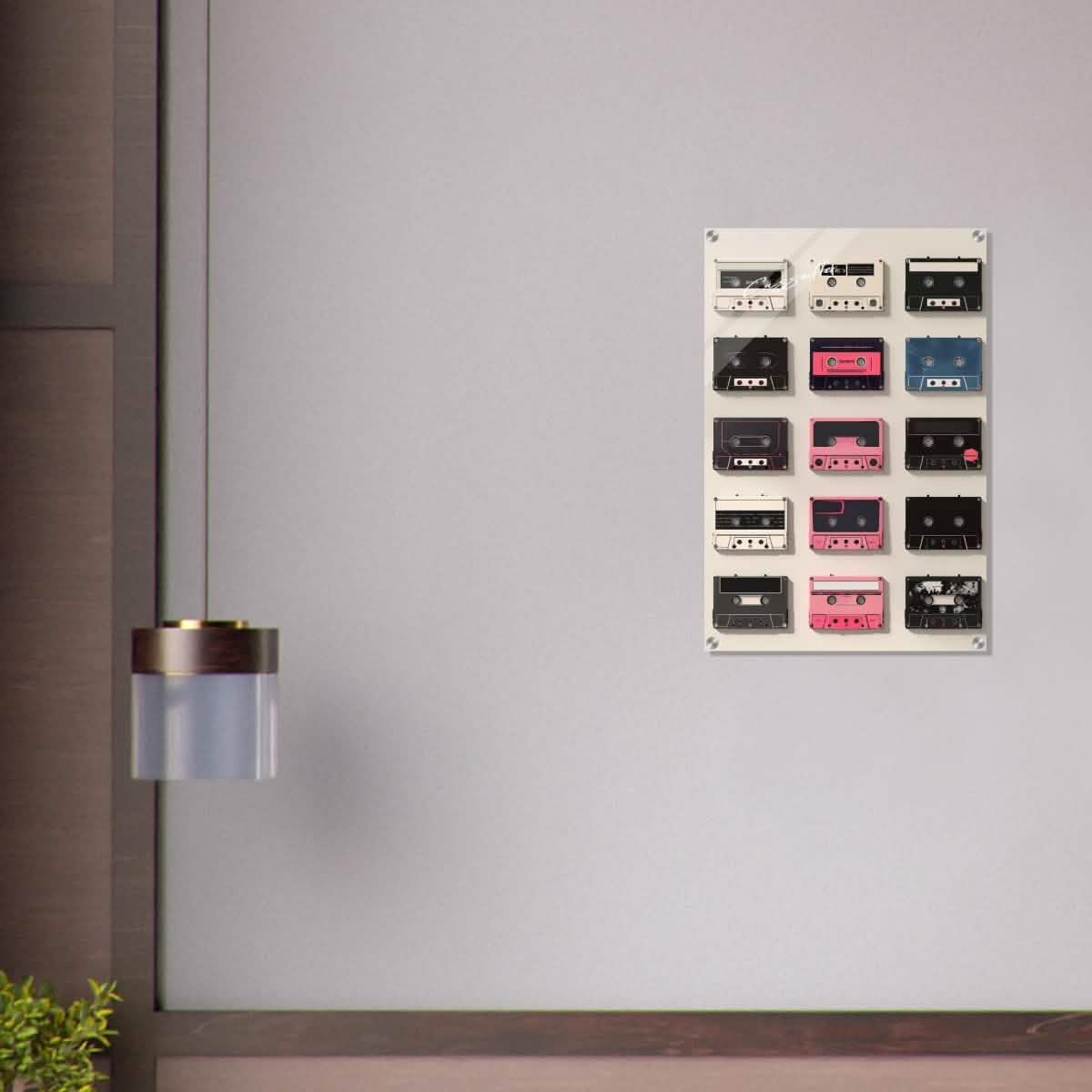 Da Vinci Pop Art Wall art | Cassette - Acrylic Print - 50x75 cm / 20x30″ -