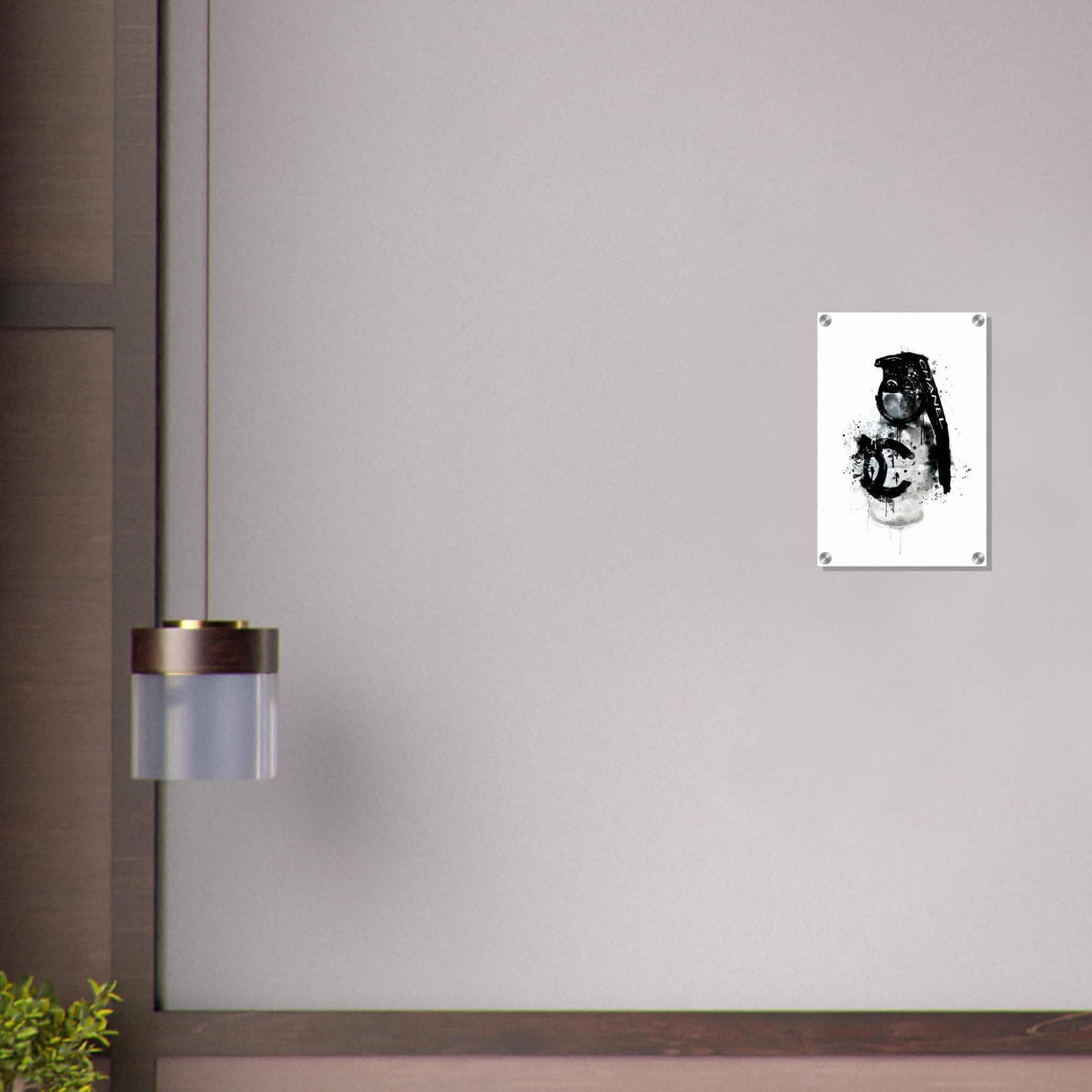 Da Vinci Pop Art Wall Art | CHANEL - Acrylic Print - 30x45 cm / 12x18″ -