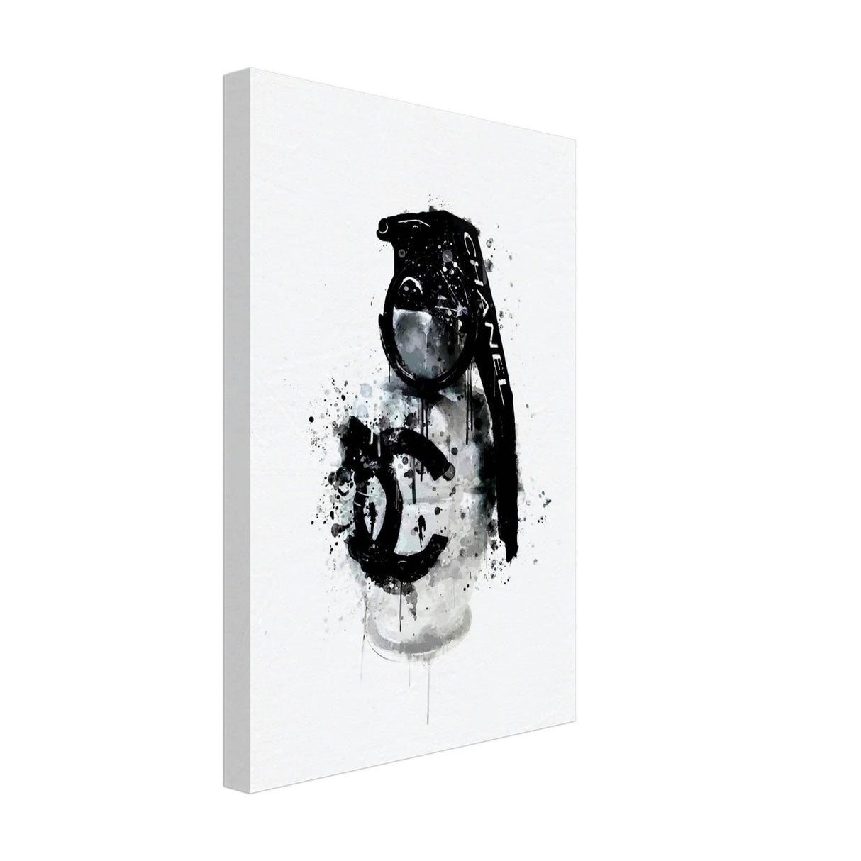 Da Vinci Pop Art Wall Art | CHANEL - Canvas - 30x45 cm / 12x18″ - Thick