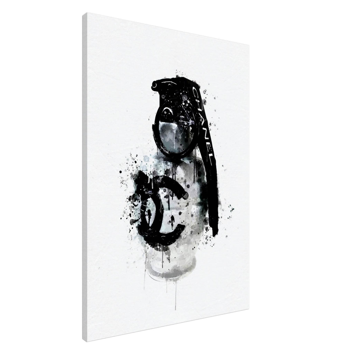 Da Vinci Pop Art Wall Art | CHANEL - Canvas - 70x100 cm / 28x40″ - Slim