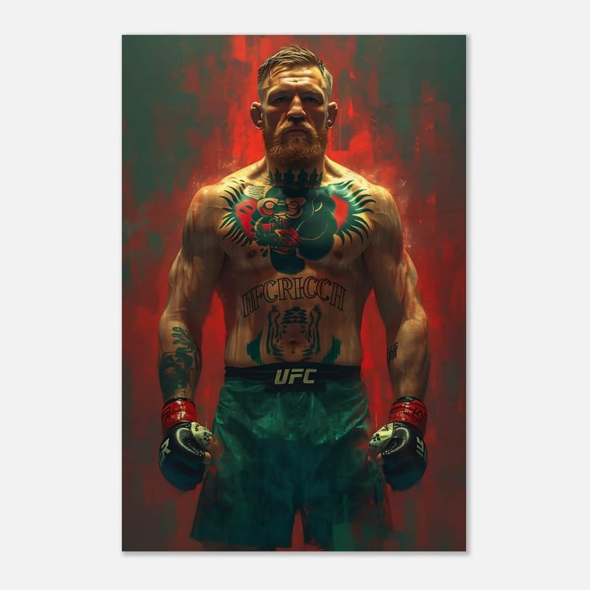 Da Vinci Pop Art Wall art | Conor McGregor - Wood Prints - 40x60 cm / 16x24″ - 10 mm