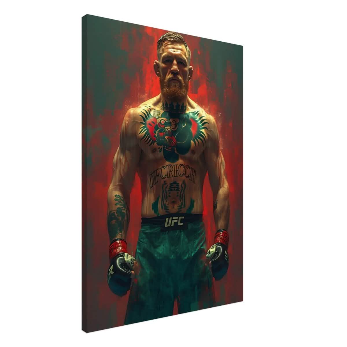 Da Vinci Pop Art Wall art | Conor McGregor - Canvas - 70x100 cm / 28x40″ - Thick