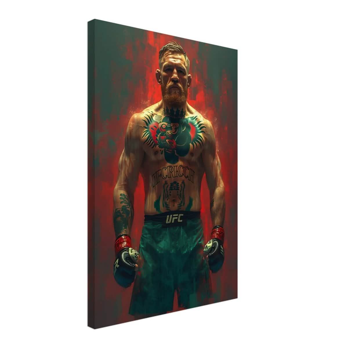 Da Vinci Pop Art Wall art | Conor McGregor - Canvas - 40x60 cm / 16x24″ - Slim
