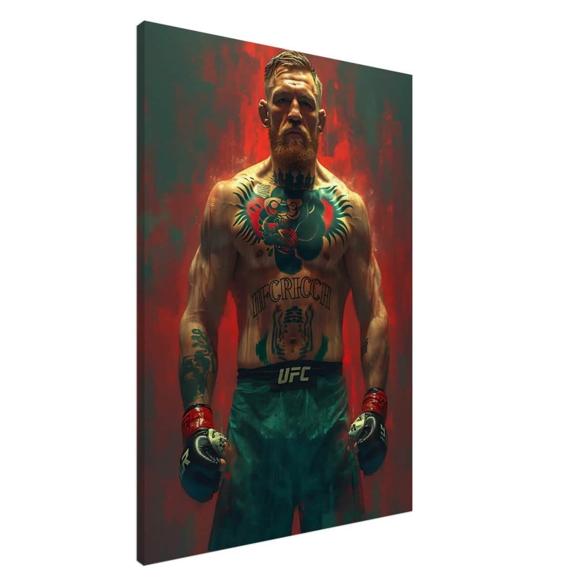 Da Vinci Pop Art Wall art | Conor McGregor - Canvas - 70x100 cm / 28x40″ - Slim