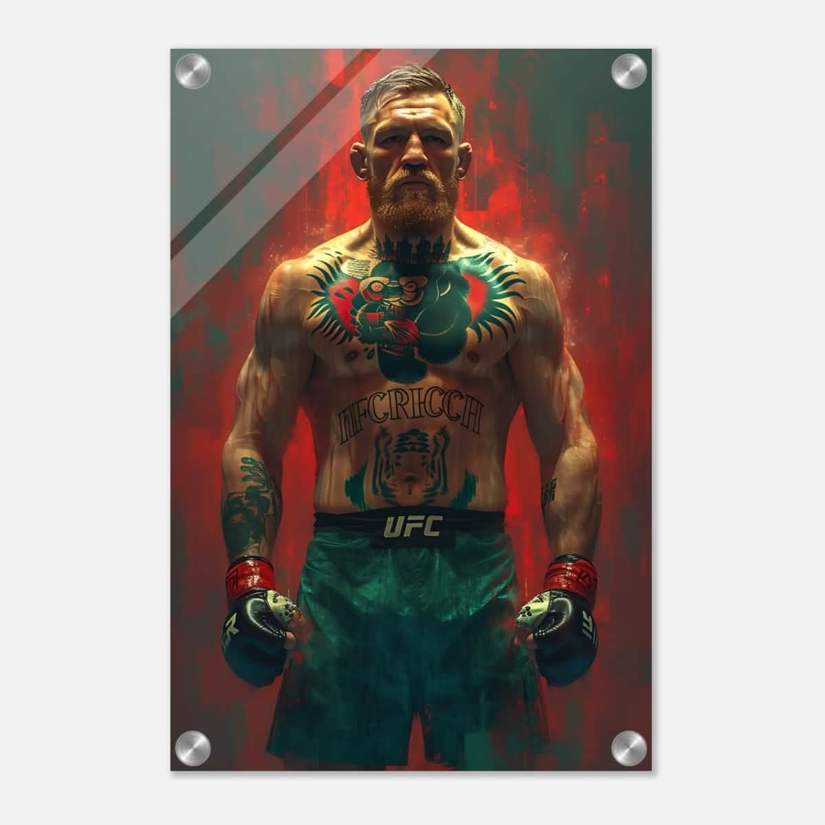 Da Vinci Pop Art Wall art | Conor McGregor - Acrylic Print - 30x45 cm / 12x18″ -