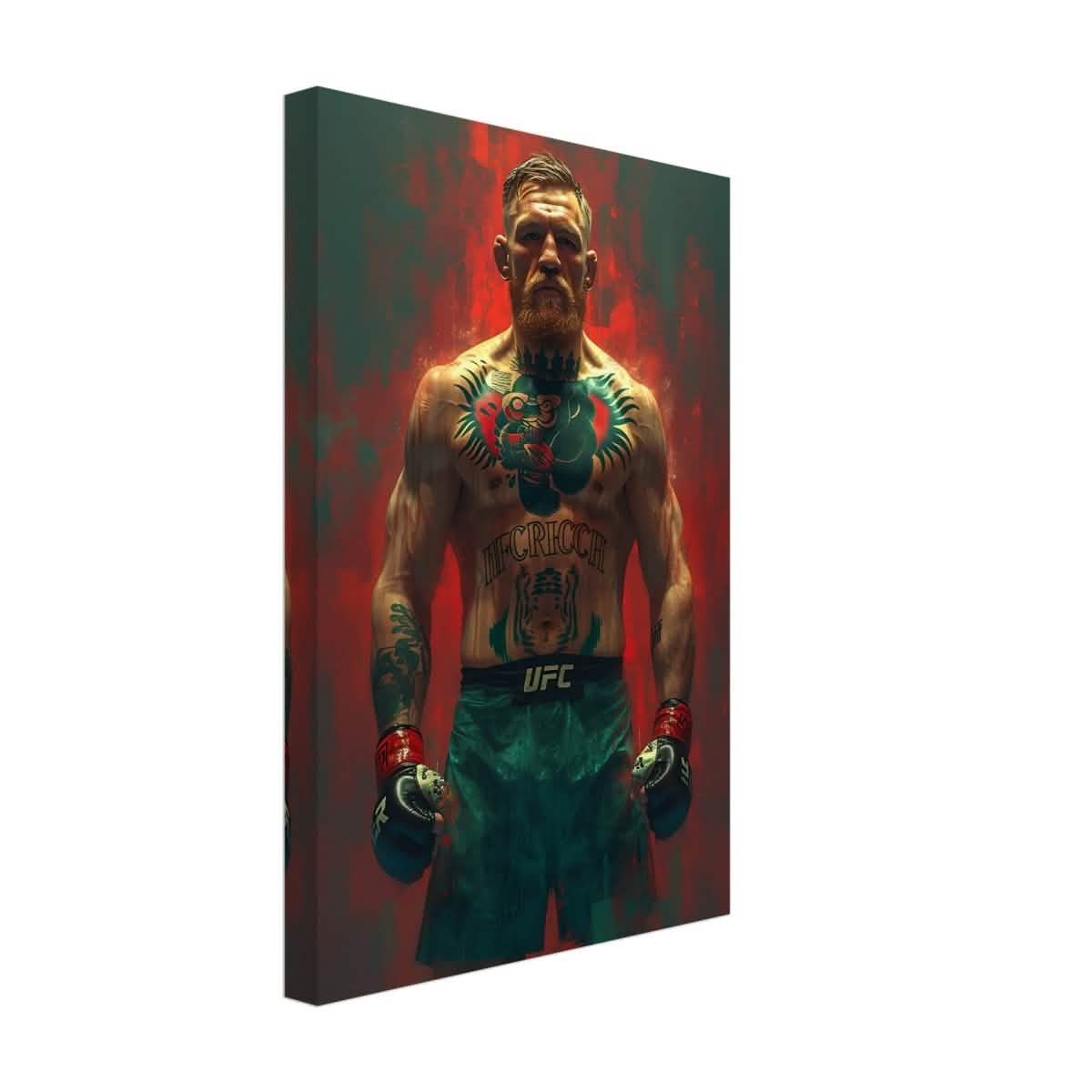 Da Vinci Pop Art Wall art | Conor McGregor - Canvas - 30x45 cm / 12x18″ - Thick