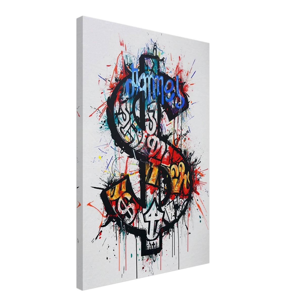 Da Vinci Pop Art Wall Art | Dollar - Canvas - 50x75 cm / 20x30″ - Thick