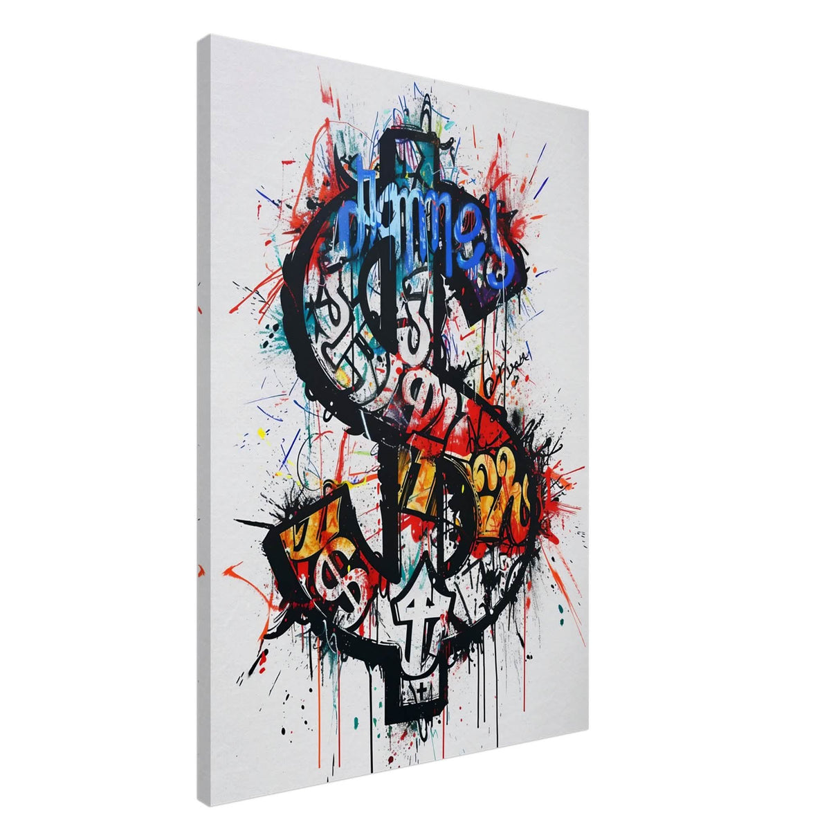 Da Vinci Pop Art Wall Art | Dollar - Canvas - 70x100 cm / 28x40″ - Thick