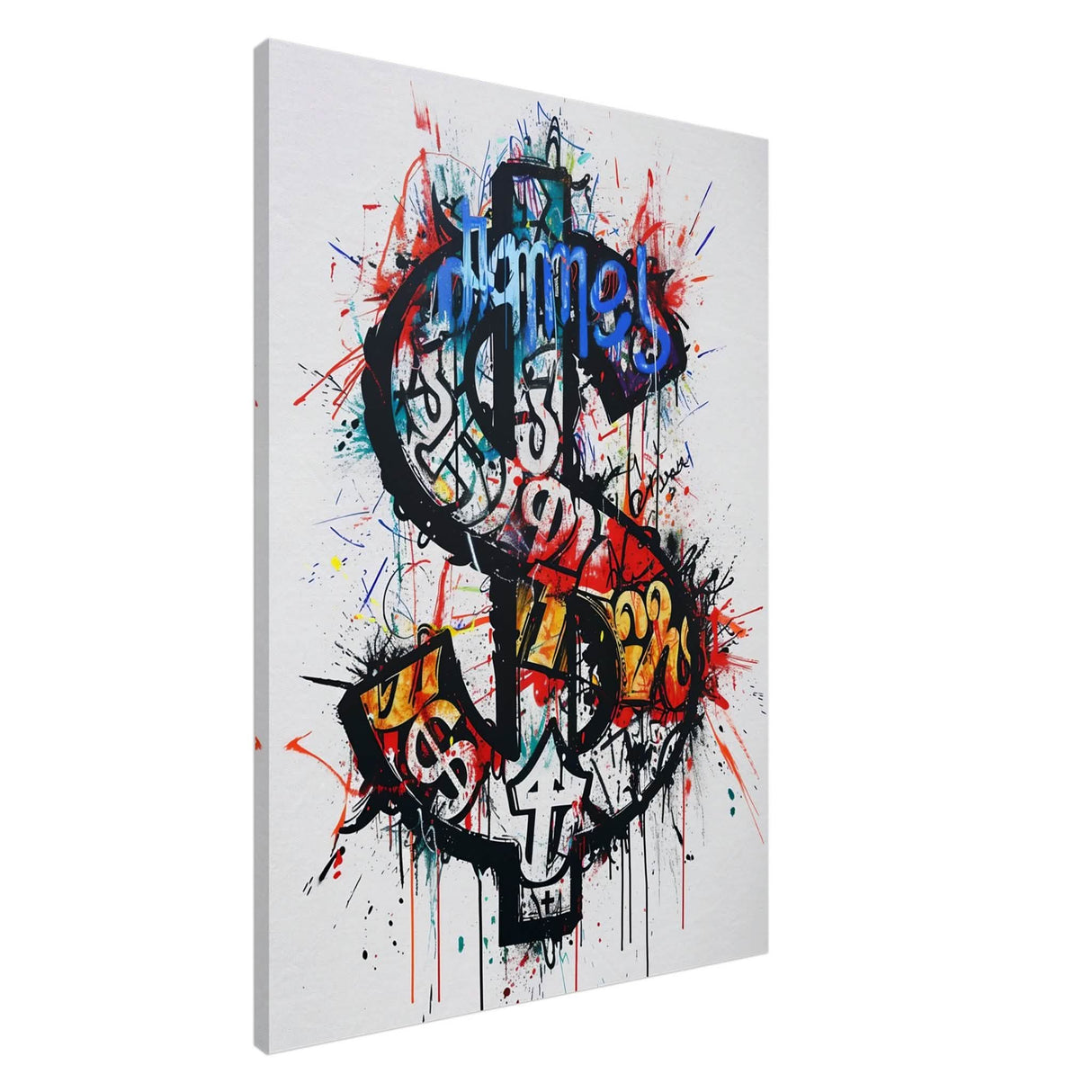 Da Vinci Pop Art Wall Art | Dollar - Canvas - 70x100 cm / 28x40″ - Slim