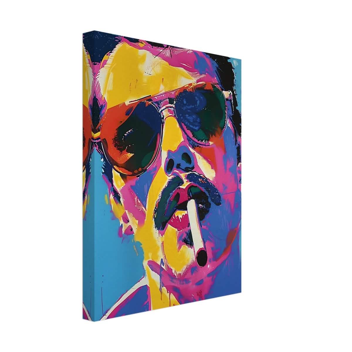Da Vinci Pop Art Wall art | Freddie Mercury - Canvas - 30x40 cm / 12x16″ - Thick
