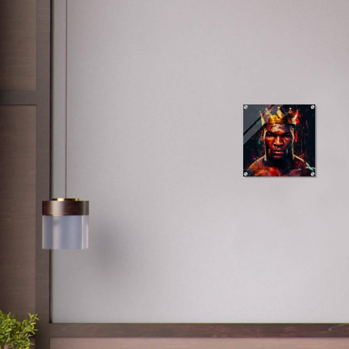 Da Vinci Pop Art Wall Art | Mike Tyson - Acrylic Print - 40x40 cm / 16x16″ -