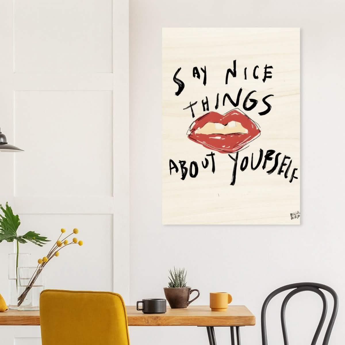 Da Vinci Pop Art Wall art | Motivational - Wood Prints - 70x100 cm / 28x40″ - 10 mm