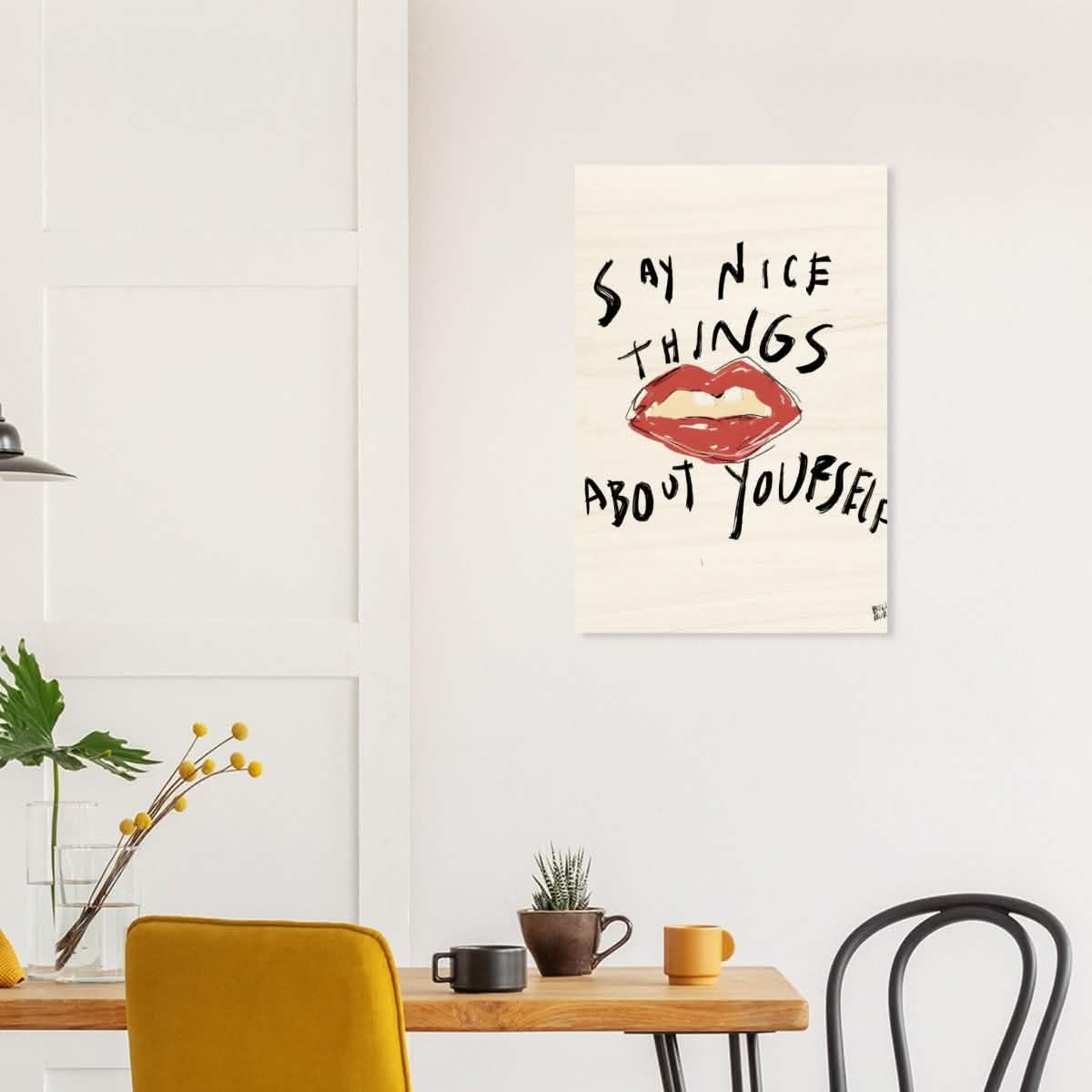 Da Vinci Pop Art Wall art | Motivational - Wood Prints - 50x75 cm / 20x30″ - 20 mm