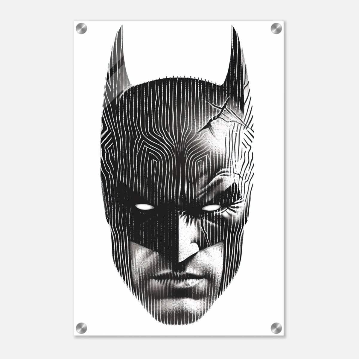 Da Vinci Pop Art Wall art print | Batman - Acrylic Print - 40x60 cm / 16x24″ -