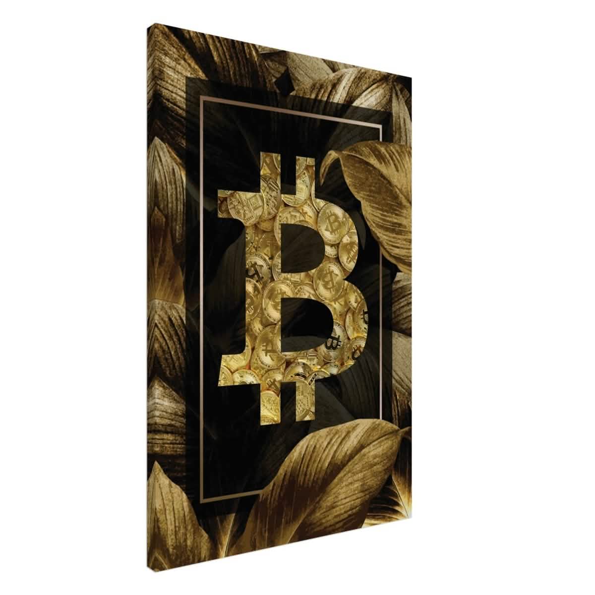 Da Vinci Pop Art Wall art print | Bitcoin - Canvas - 30x45 cm / 12x18″ -