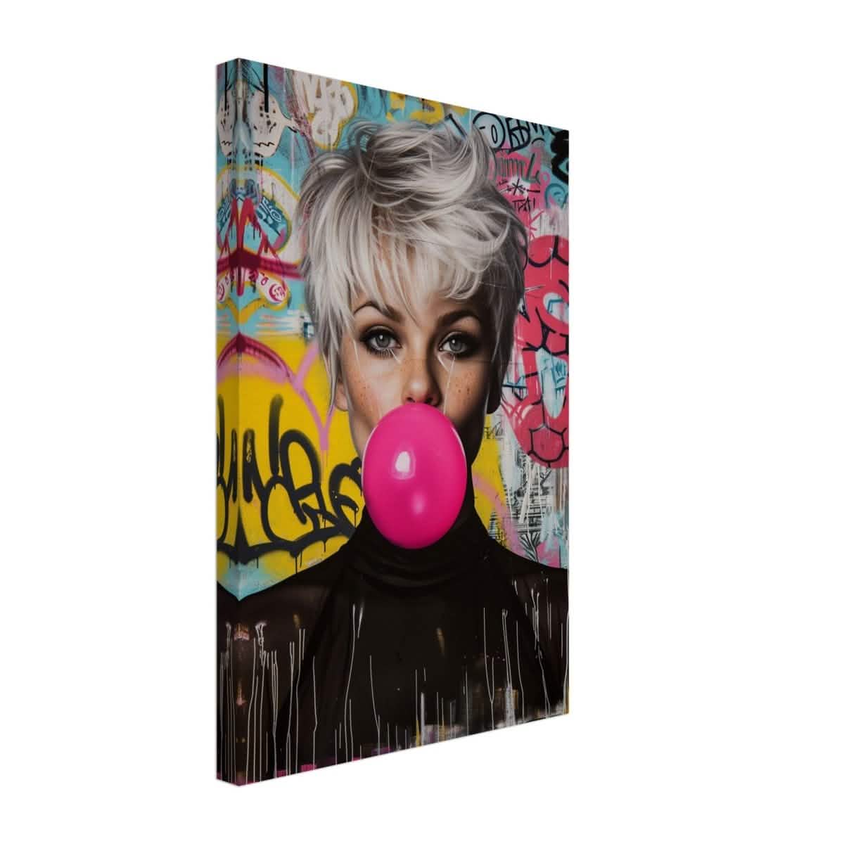 Da Vinci Pop Art Wall art print | Brigitte Bardot - Canvas - 30x45 cm / 12x18″ -