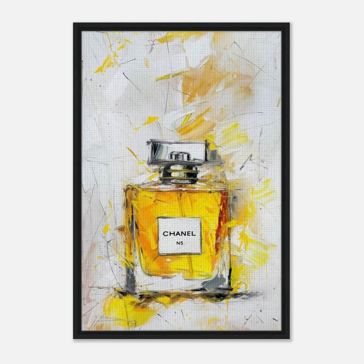 Da Vinci Pop Art Wall art print | CHANEL N5 | Eclectic Expressions - Acrylic Print - 30x45 cm / 12x18″ -