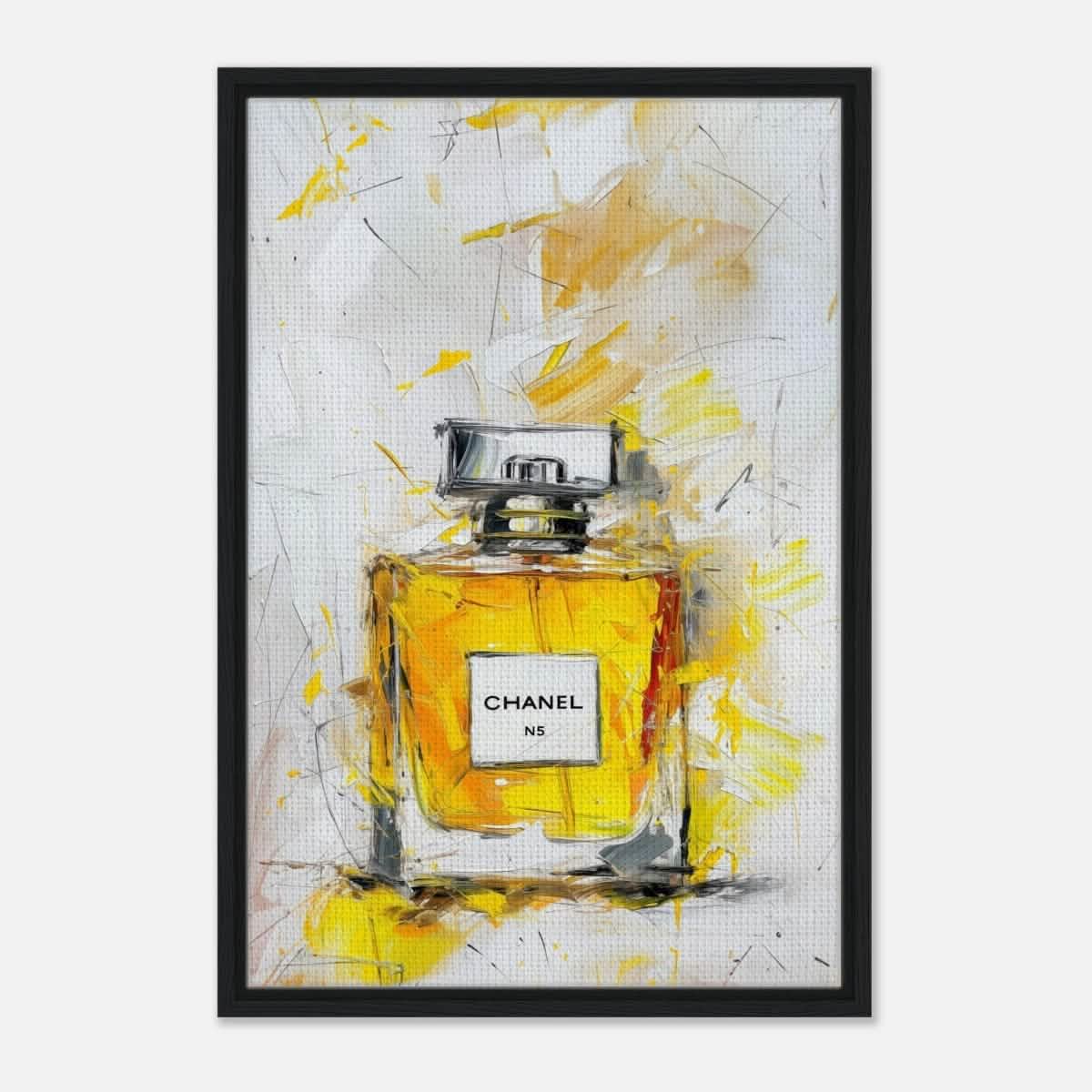 Da Vinci Pop Art Wall art print | CHANEL N5 | Eclectic Expressions - Acrylic Print - 30x45 cm / 12x18″ -
