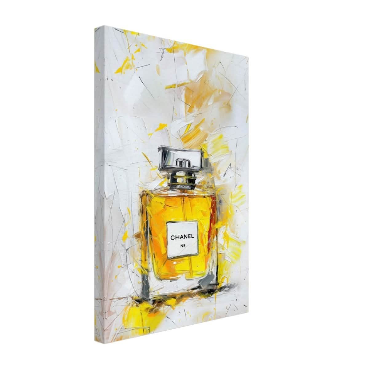 Da Vinci Pop Art Wall art print | CHANEL N5 | Eclectic Expressions - Canvas - 30x45 cm / 12x18″ -