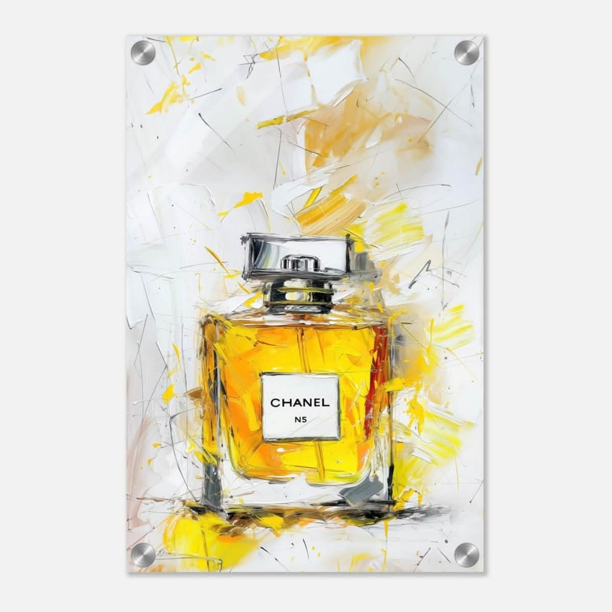 Da Vinci Pop Art Wall art print | CHANEL N5 | Eclectic Expressions - Acrylic Print - 30x45 cm / 12x18″ -