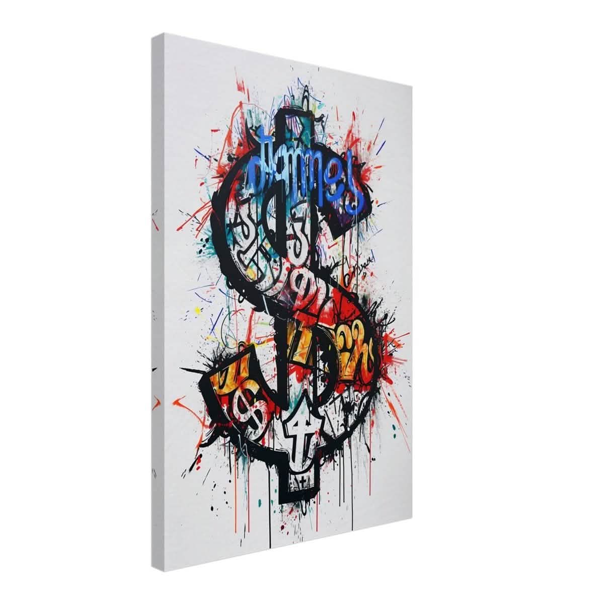 Da Vinci pop art Wall art Print | Eclectic Expressions | Dollar - Canvas - 40x60 cm / 16x24″ -