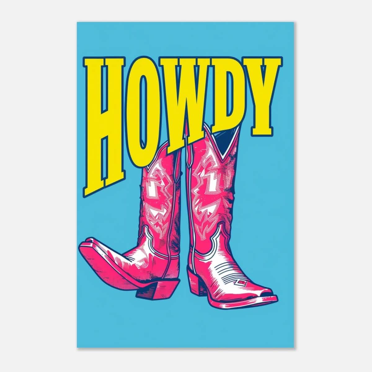 Da Vinci Pop Art Wall art print | Howdy - Acrylic Print - 30x45 cm / 12x18″ -