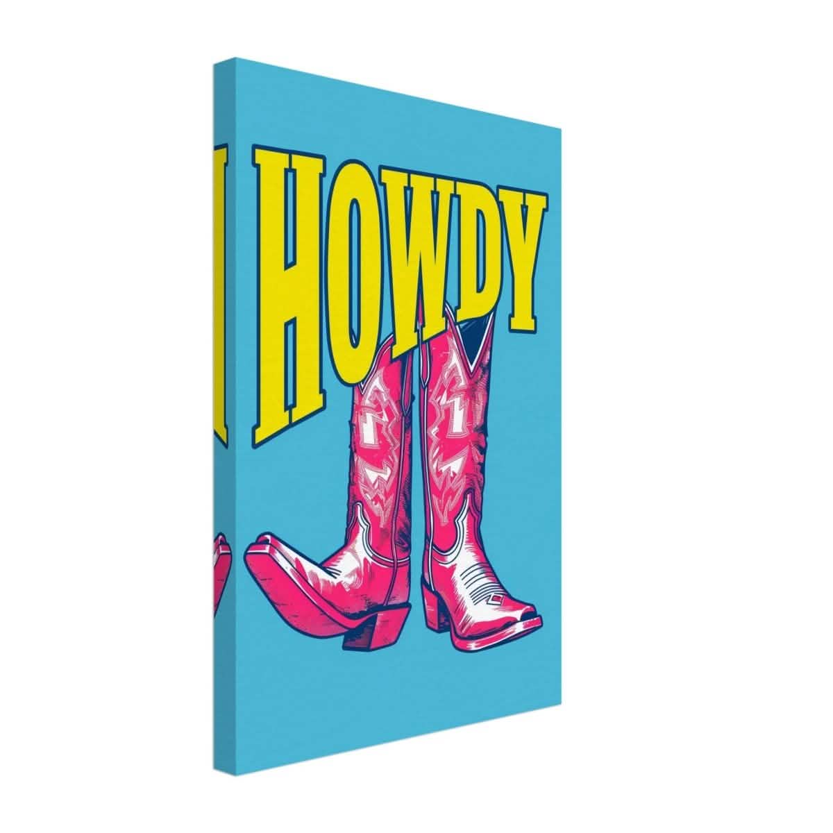 Da Vinci Pop Art Wall art print | Howdy - Canvas - 30x45 cm / 12x18″ -