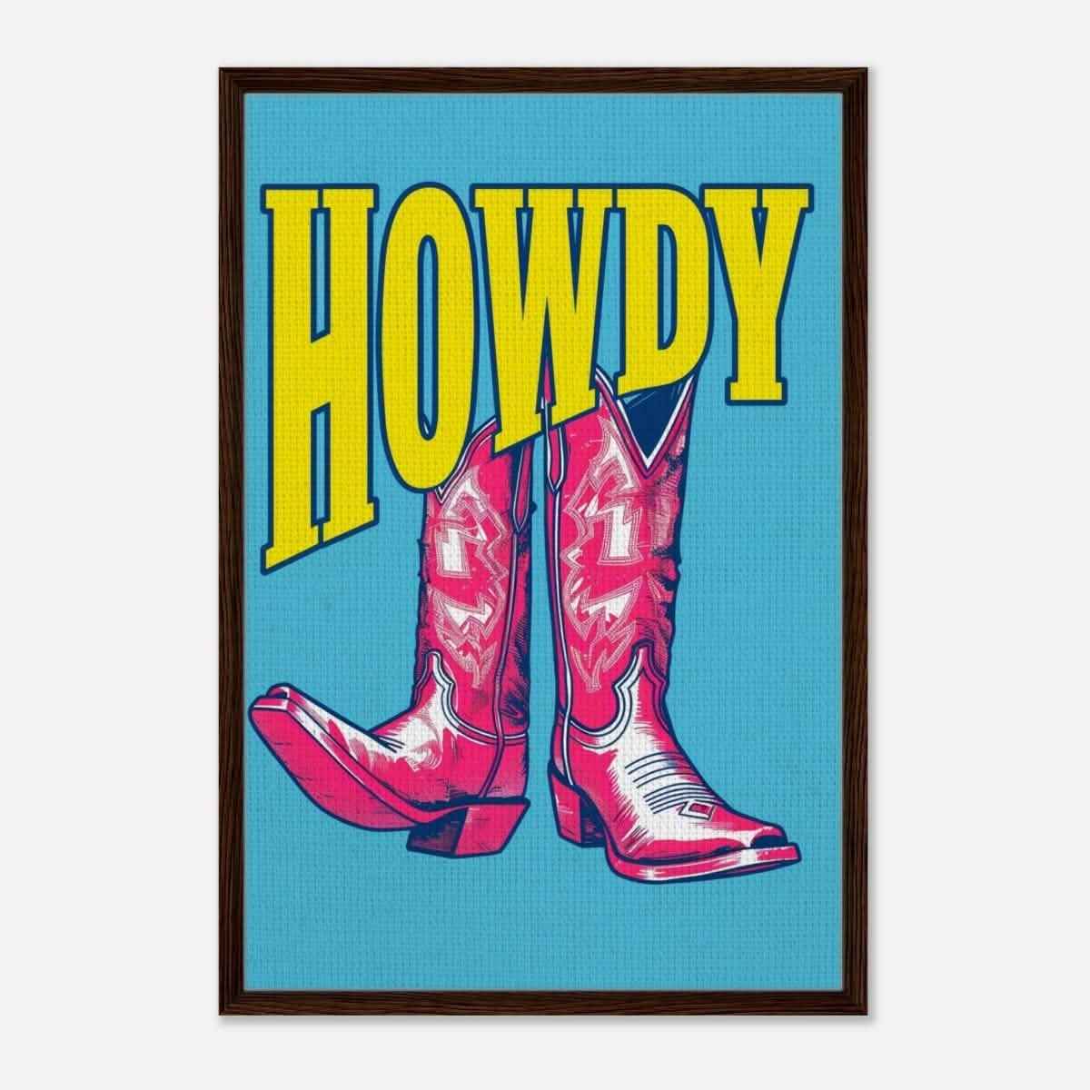 Da Vinci Pop Art Wall art print | Howdy - Acrylic Print - 30x45 cm / 12x18″ -