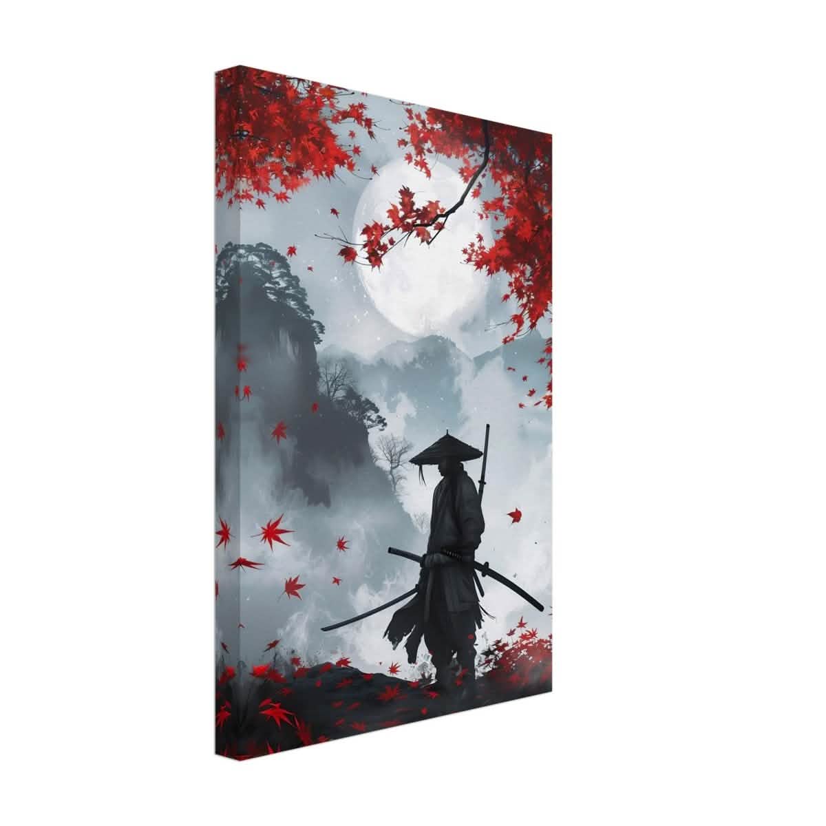 Da Vinci Pop Art Wall art print | Japanese Samurai - Canvas - 30x45 cm / 12x18″ - Thick