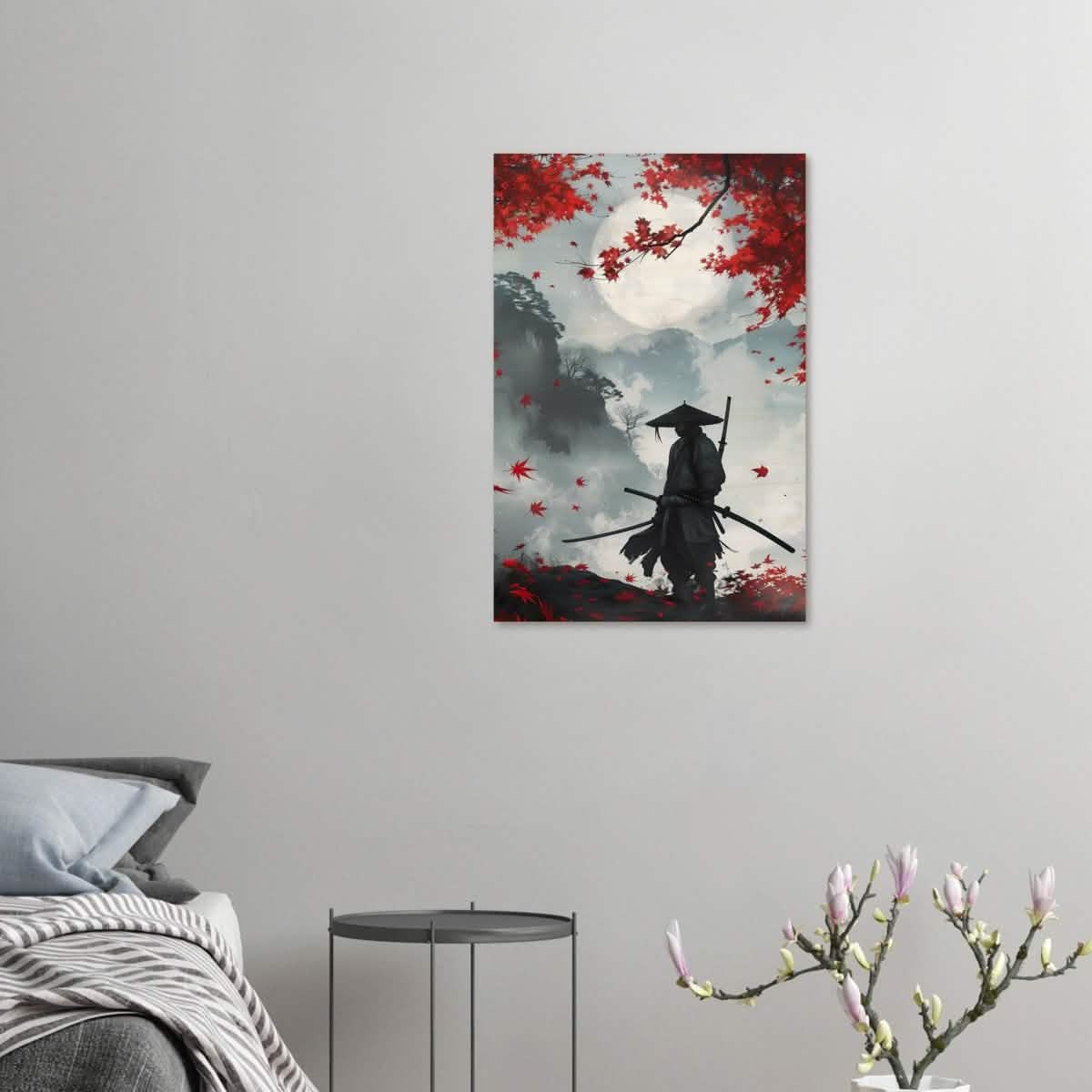 Da Vinci Pop Art Wall art print | Japanese Samurai - Wood Prints - 50x75 cm / 20x30″ - 10 mm