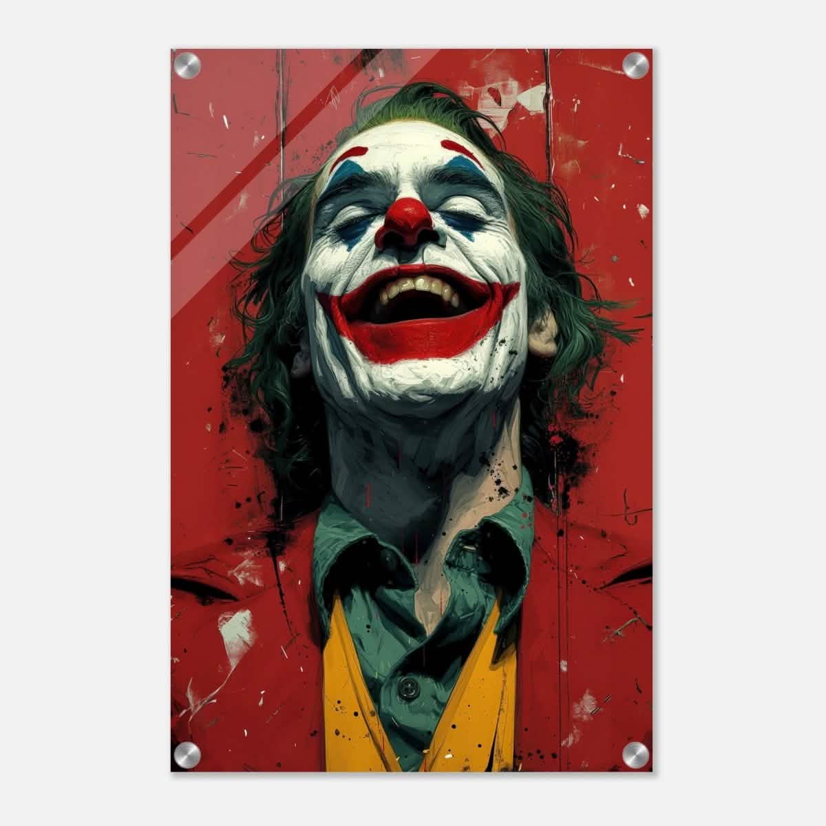 Da Vinci Pop Art Wall art Print | Joker - Acrylic Print - 40x60 cm / 16x24″ -